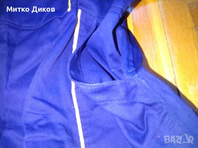 Работен панталон с тиранти- ластик в ханша нов размер ХЛ, снимка 3 - Панталони - 44405470