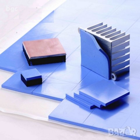 Термопроводящ Термален Термо пад Термична подложка Силиконов Пад Thermal pad Термо лепенка, снимка 2 - Части за лаптопи - 31576627