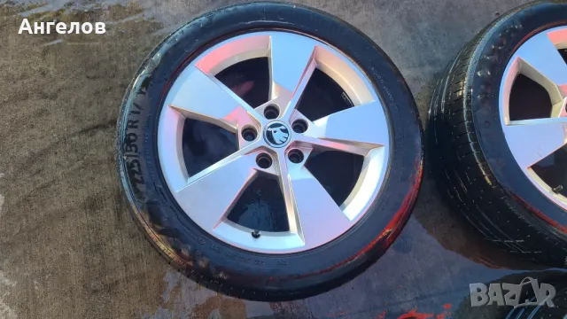 Джанти Шкода Skoda, снимка 3 - Гуми и джанти - 47818539