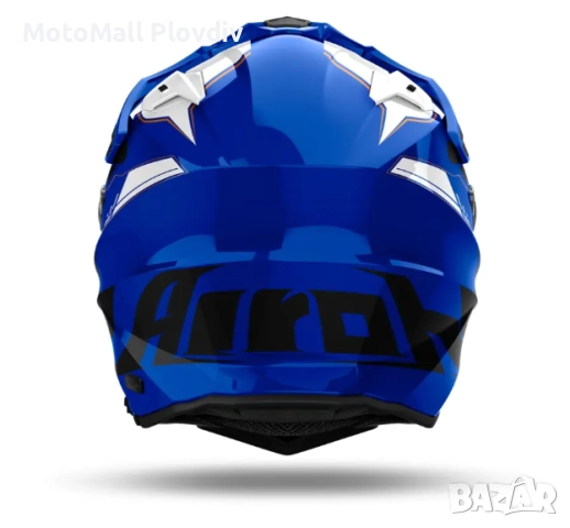 Каска Commander 2 Reveal Blue Gloss, снимка 3 - Аксесоари и консумативи - 51682645