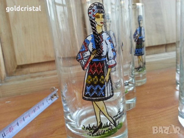 Стъклени чаши, снимка 2 - Антикварни и старинни предмети - 36982718