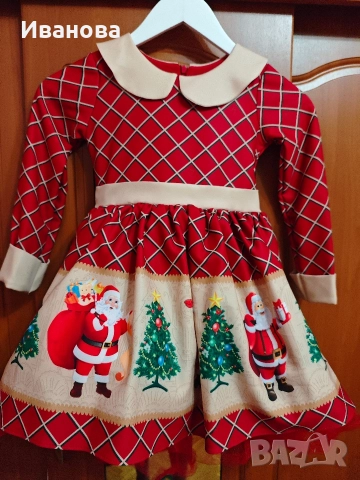 Детски Коледни рокли подходящи и за фотосесия