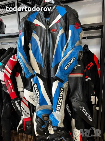 Кожен мото екип BUSE-SUZUKI GSXR Edition ,размер 52-M/Lголяма гърбица 545.68 лв. / 279 €
