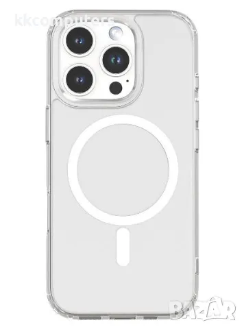 Калъф Mutural MagSafe Прозрачен Силикон за iPhone 16 Pro 6.3 Баркод : 3130816, снимка 2 - Калъфи, кейсове - 48133316