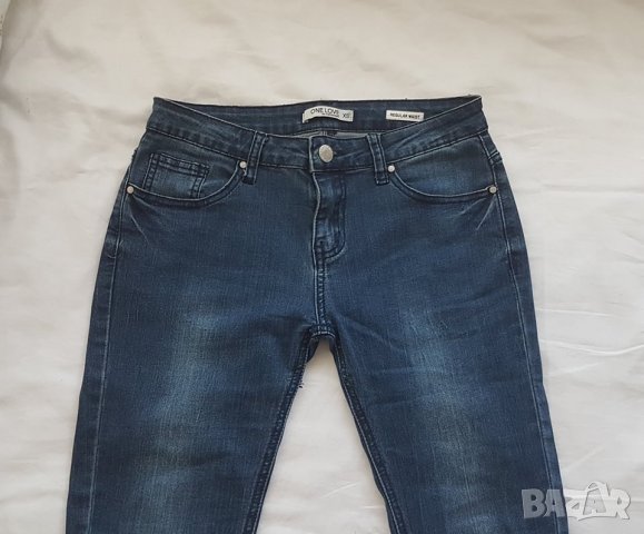 Еластични дънки One Love, ХS размер, снимка 5 - Дънки - 35600710