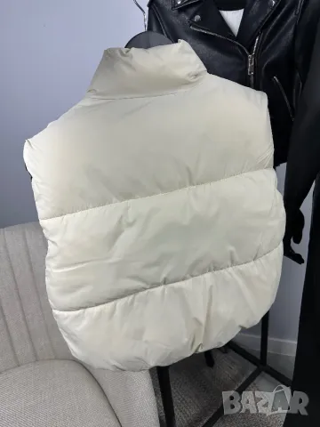 MANGO двулицев къс елек / грейка , снимка 5 - Елеци - 49525040