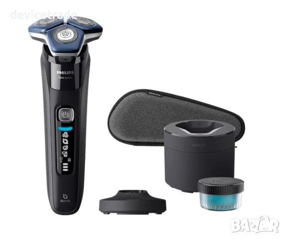 Електрическа самобръсначка PHILIPS Серия 7000 S7886/35, Технология SkinIQ