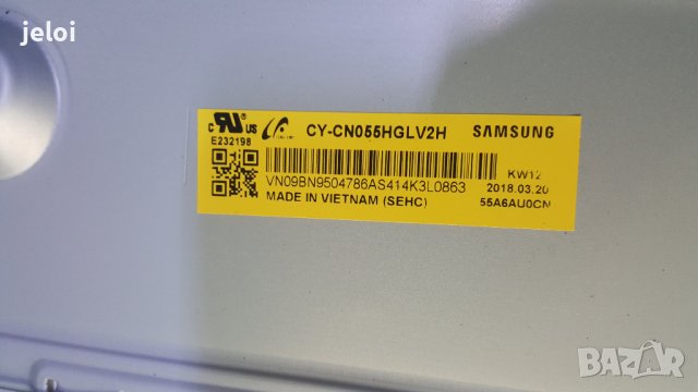 UE55NU7372U  на части, снимка 4 - Части и Платки - 39399259