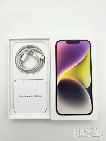 IPhone 14, 128 GB - Starlight (Бял), снимка 3 - Apple iPhone - 56534321