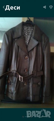 Кожено Сако, снимка 2 - Сака - 34414827