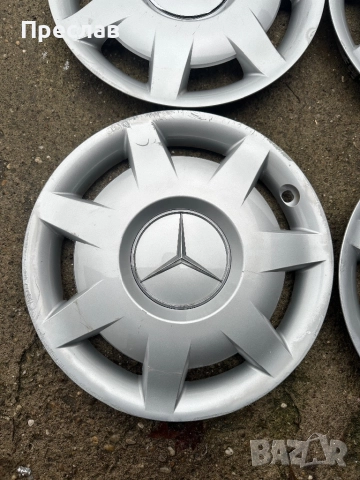 4 броя оригинални тасове за Mercedes 16, снимка 2 - Аксесоари и консумативи - 52697737