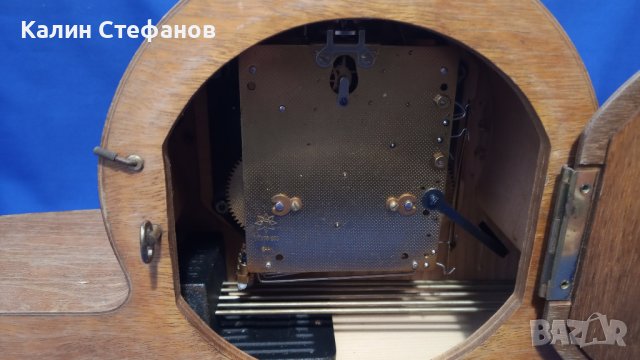 Ретро настолен часовник Юнгханс  JUNGHANS   EXACTA, снимка 16 - Антикварни и старинни предмети - 42919420