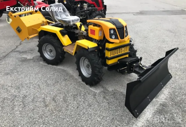 НОВ Малък Трактор - 4х4 - 12 к.с. - дизел - чупеща се база - гаранция, снимка 10 - Селскостопанска техника - 44746385