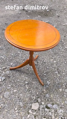 Малка дървена масичка , снимка 4 - Маси - 49514928