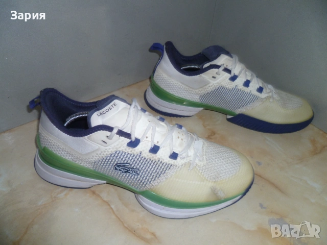 LACOSTE сникърси №46, снимка 9 - Маратонки - 53212643