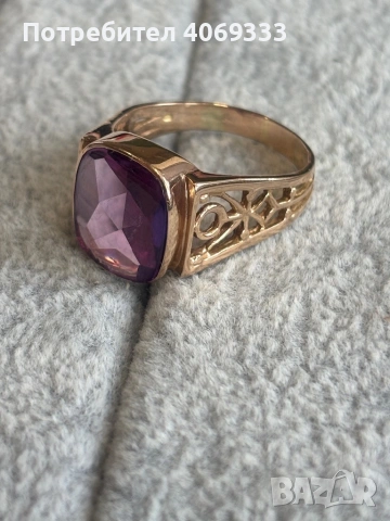 Мъжки златен Руски пръстен 7.6гр 14к , снимка 9 - Пръстени - 54175084