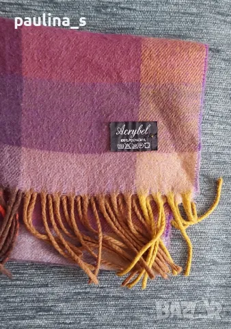 Четири (4)броя / Пухкав и топъл зимен шал / различни видове и цени , снимка 15 - Шалове - 35521448