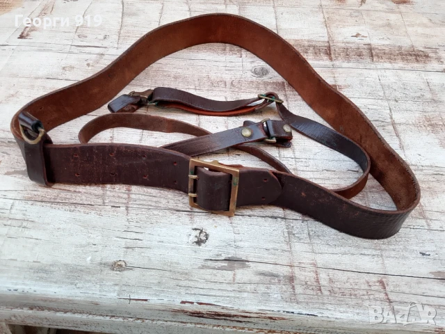 Царски офицерски колан с портупей , снимка 4 - Подаръци за мъже - 42388879