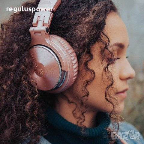 Слушалки Hi-res OneOdio Studio Pro 10 Rose Gold, 20 Hz-40 KHz, 32 Ом, 1600 mw, 6.35/3.5 mm, снимка 10 - Слушалки и портативни колонки - 42484908