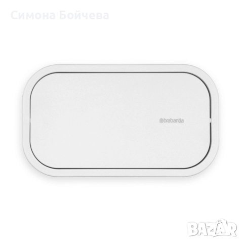 Кошче за отпадъци за баня Brabantia MindSet Dark Grey / White, снимка 4 - Други - 52807634