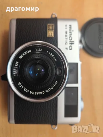 MINOLTA HI-MATIC F, снимка 3 - Фотоапарати - 49710250