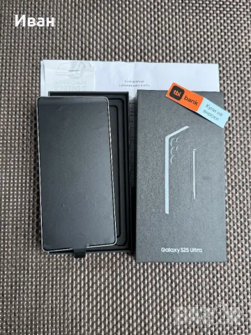 НОВ•ЛИЗИНГ 68лв/м Samsung s25 ultra Black 256 самсунг, снимка 3 - Samsung - 50285454