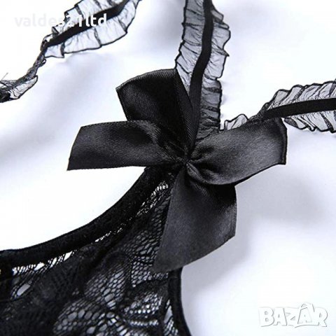 Еротично секси боди с отворен бюст и дъно, снимка 9 - Бельо - 34225389