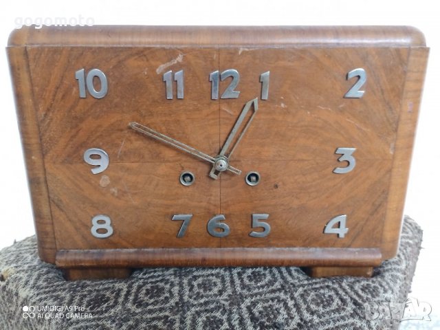 Стар ретро винтидж арт старинен античен часовник, маховик , снимка 11 - Антикварни и старинни предмети - 37818730
