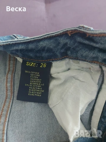 дамски къси дънки, снимка 3 - Дънки - 50654265