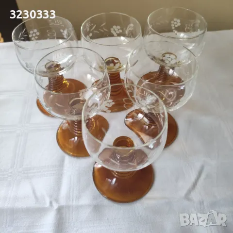  Кристални чаши за ракия/вино, снимка 7 - Чаши - 47564316