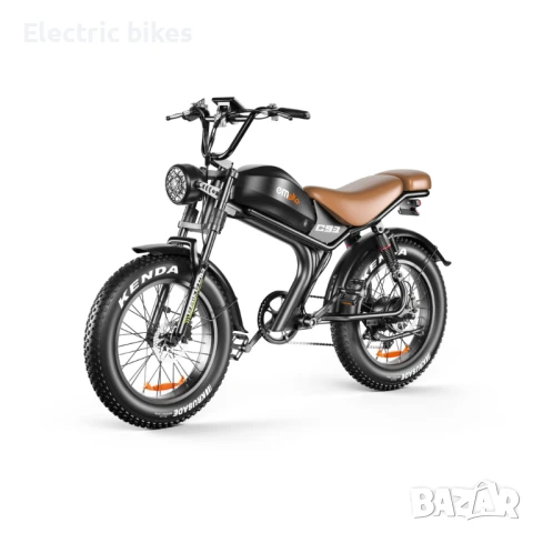 Електрически велосипед Emoko C93 – 2×1000W, 48 V 23 Ah, 20″ Fat Tyre, снимка 3 - Велосипеди - 51421411