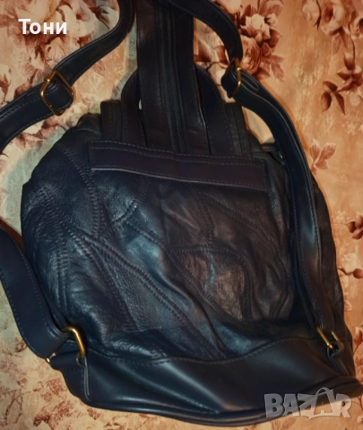 BELLINI DELUXE Оригинал Нова Кожена Дамска Раница , снимка 14 - Раници - 52418743