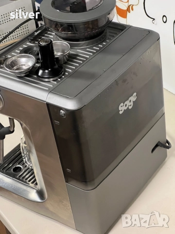 Кафемашина кафе автомат SAGE с гаранция, снимка 4 - Кафемашини - 51916292