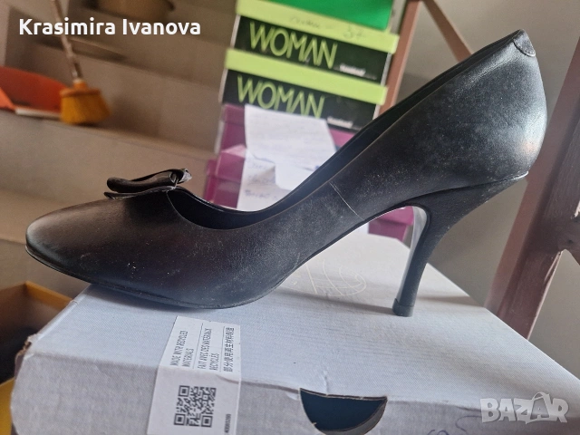 нови обувки Флавия естествена кожа на висок ток,стилни и елегантни. , снимка 4 - Дамски обувки на ток - 54183950
