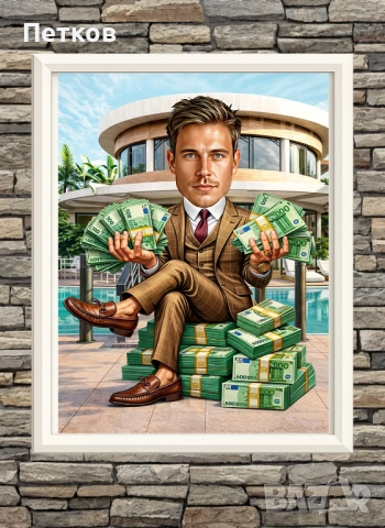 Дигитална карикатура - шарж по снимка–перфектен подарък за рожден ден, юбилей,годишнина и друг повод, снимка 3 - Картини - 52130283