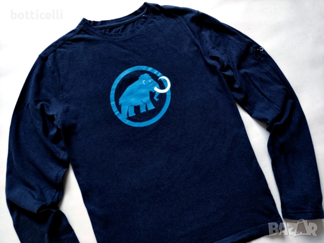 Mammut Logo Long Sleeve Mens - L - оригинална мъжка блуза, снимка 2 - Спортни дрехи, екипи - 52158877