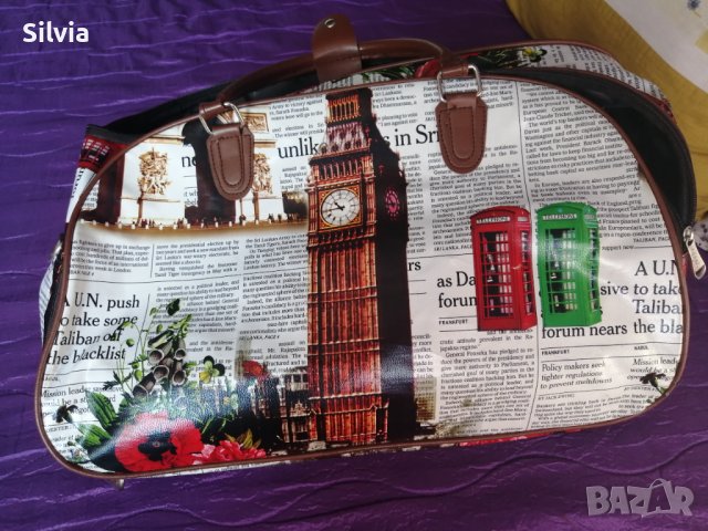 Сакчета  3 бр. за 25 лв., двете е със скъсани ципове. , снимка 7 - Куфари - 36689272