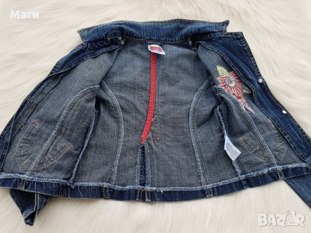 Детско дънково сако 7-8 години, снимка 6 - Детски якета и елеци - 32020592