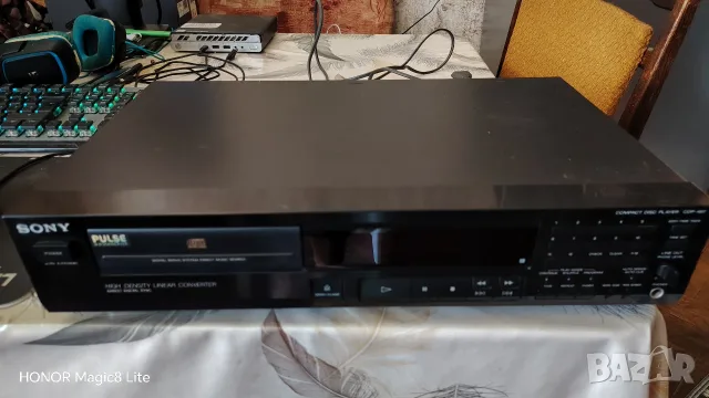 Компакт диск плеър Sony CDP-497, снимка 4 - Аудиосистеми - 55779017