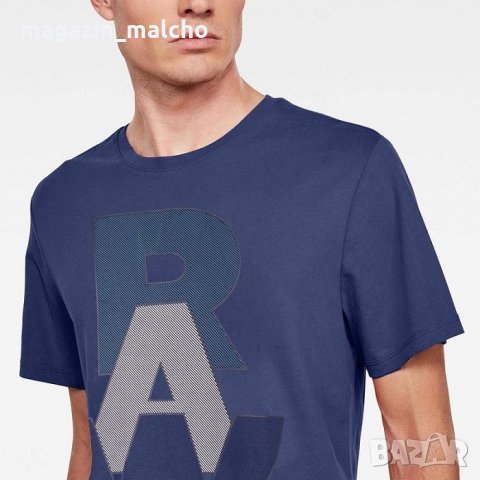 МЪЖКА ТЕНИСКА – G-STAR RAW GRAPHIC; размери: XL, снимка 2 - Тениски - 31756540