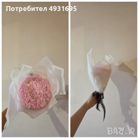 Букети от фоамени рози, снимка 3 - Изкуствени цветя - 55874782