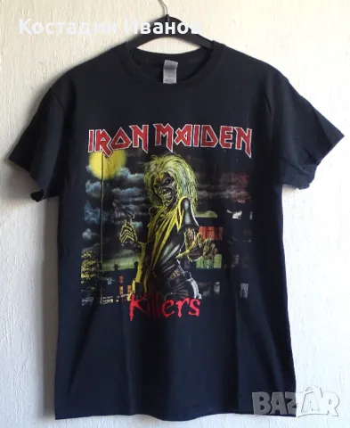 Iron Maiden Killers метъл рок тениска, снимка 2 - Тениски - 47596057