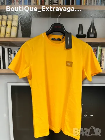 Мъжка тениска Dolce & Gabbana Classic Arancio 2024 !!!