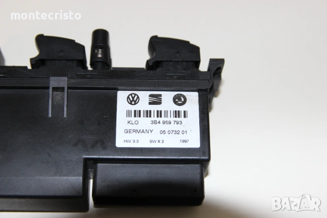 Панел бутони ел.стъкла VW Passat B5 (1997-2000г.) 3B4959793 / 3B4 959 793, снимка 4 - Части - 53197018