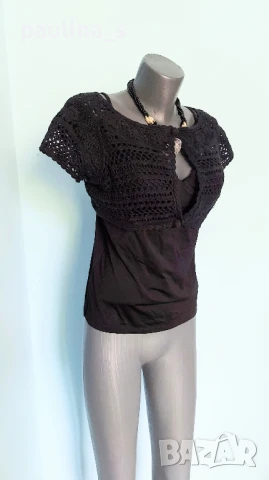 Четири различни броя / Дантелен топ, изработка на една кука , снимка 15 - Корсети, бюстиета, топове - 50530544