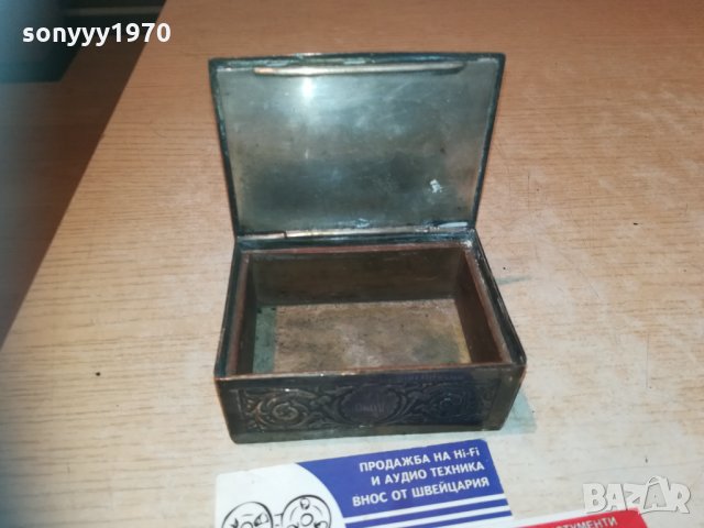 красива метална кутия-внос франция 10х7х4см, снимка 14 - Колекции - 30203938