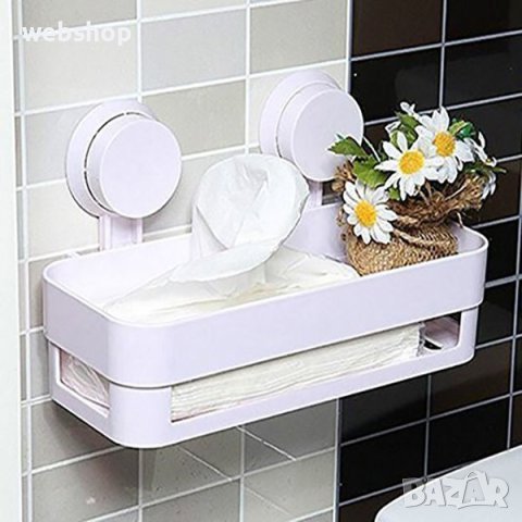 Рафт за баня с вендузи BATH COLLECTION, снимка 1 - Други стоки за дома - 40707944