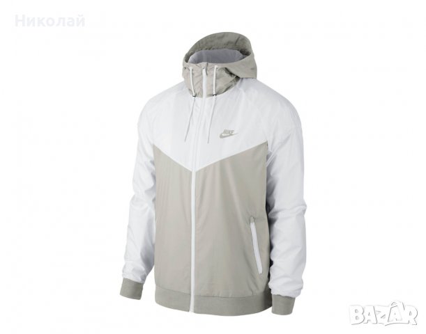 Nike Windbreaker WhiteLight Bone Men's Jacket, снимка 9 - Суичъри - 38111402