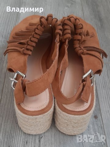 Pull & Bear Platform Sandals, снимка 4 - Сандали - 35625866