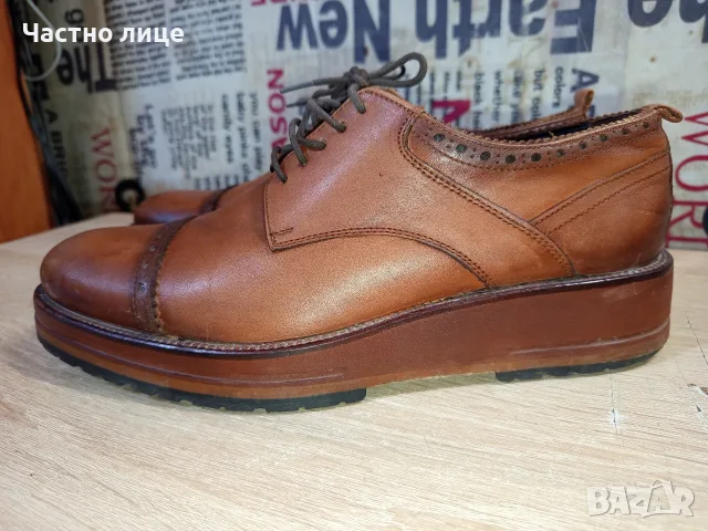 Обувки "Massimo Zardi®" (40.н) ест.кожа., снимка 4 - Ежедневни обувки - 56351130